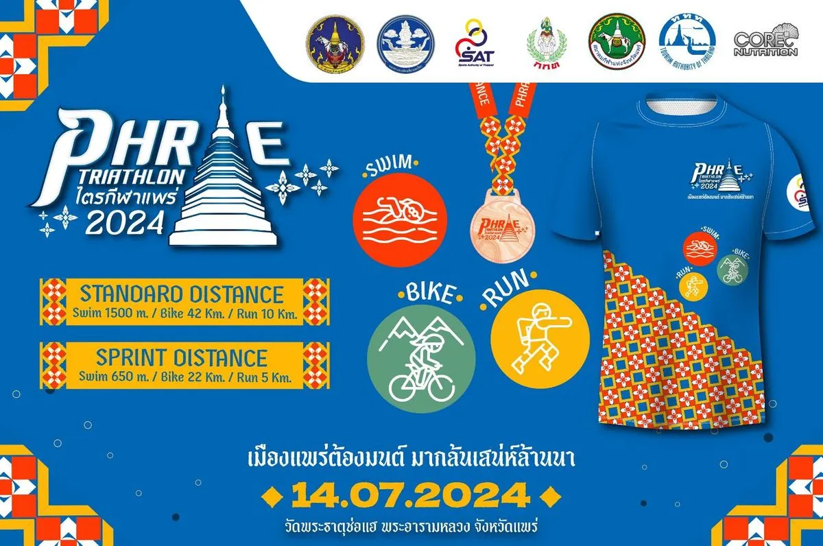 PHRAE TRIATHLON  2024's banner