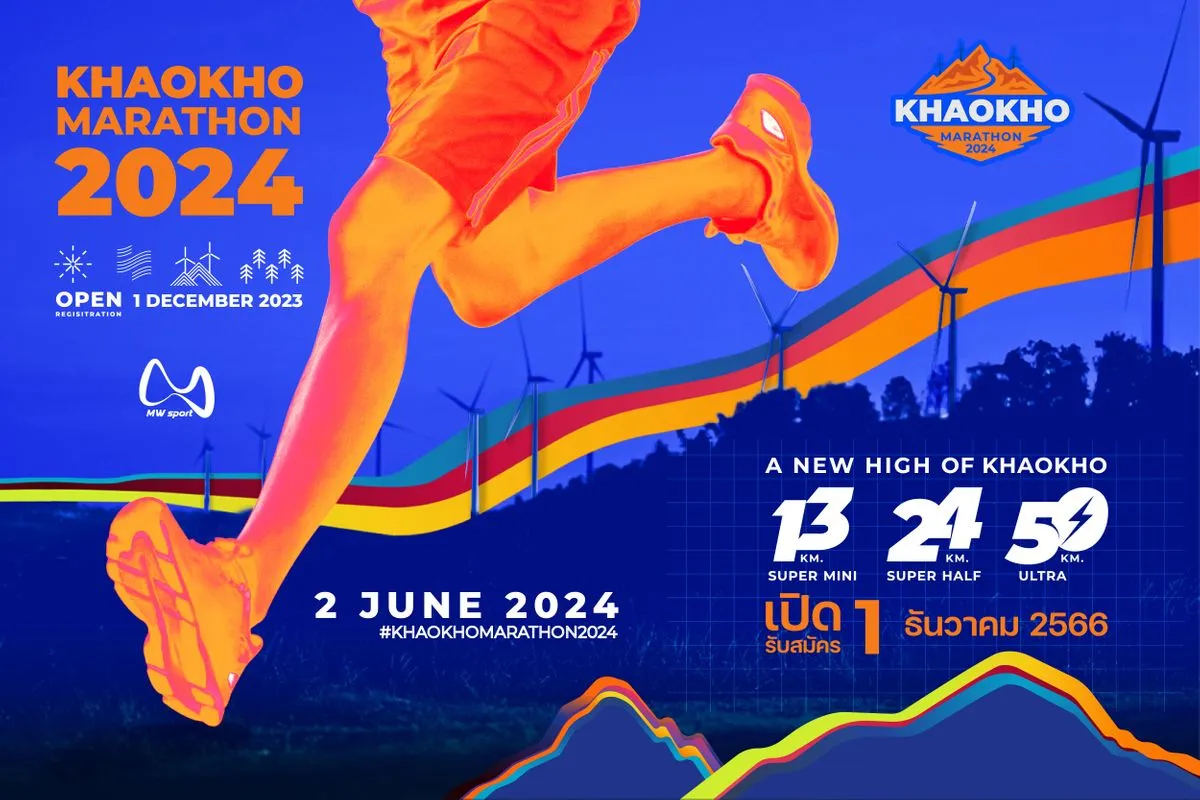 Khaokho Marathon 2024's banner