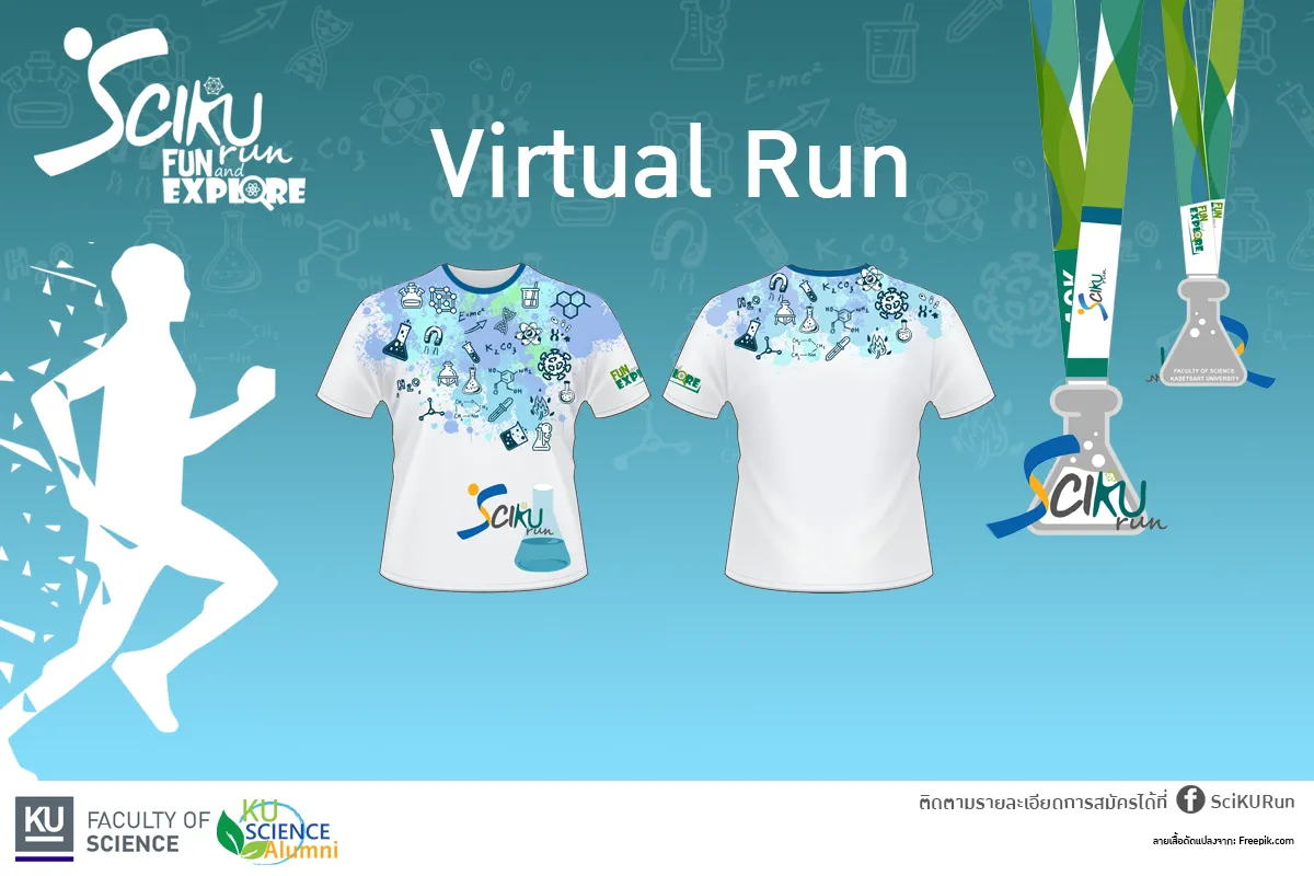 SciKURUN Fun & Explore Virtual run's banner