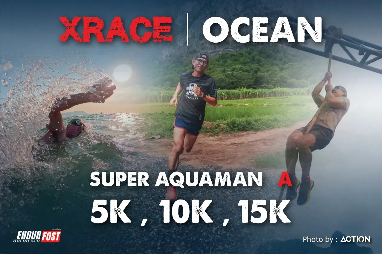 XRACE OCEAN: THE AQUAMAN PATTAYA's banner