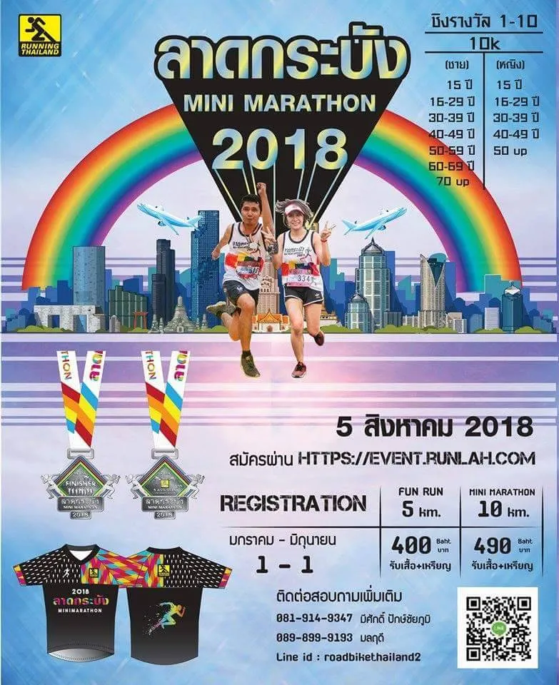 Lat Krabang Mini marathon 2018's banner