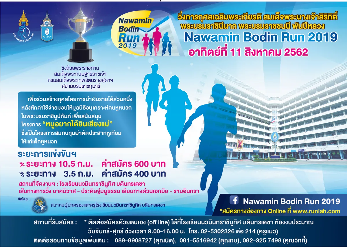 Nawamin Bodin Run 2019's banner