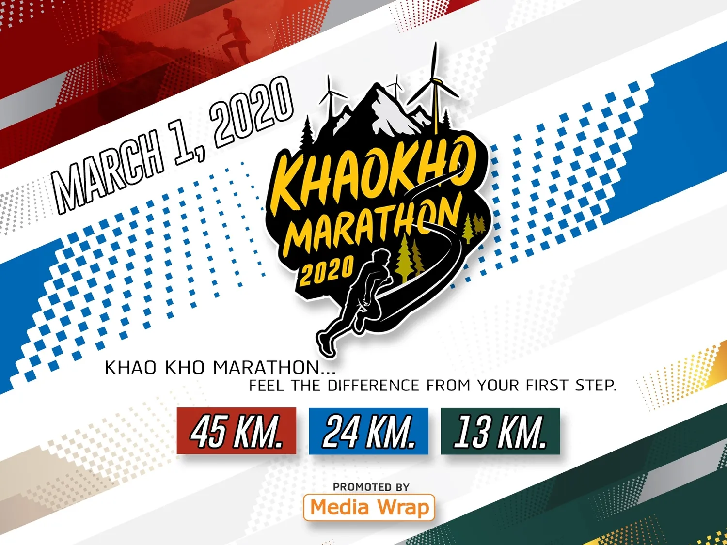 Khaokho Marathon 2020's banner