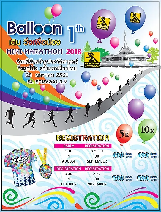 Balloon Mini Marathon 2017's banner