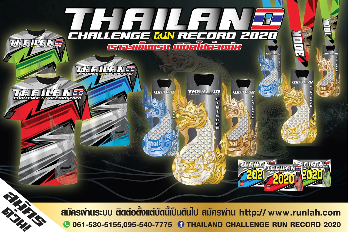 THAILAND CHALLENGE RUN RECORD 2020 #3's banner