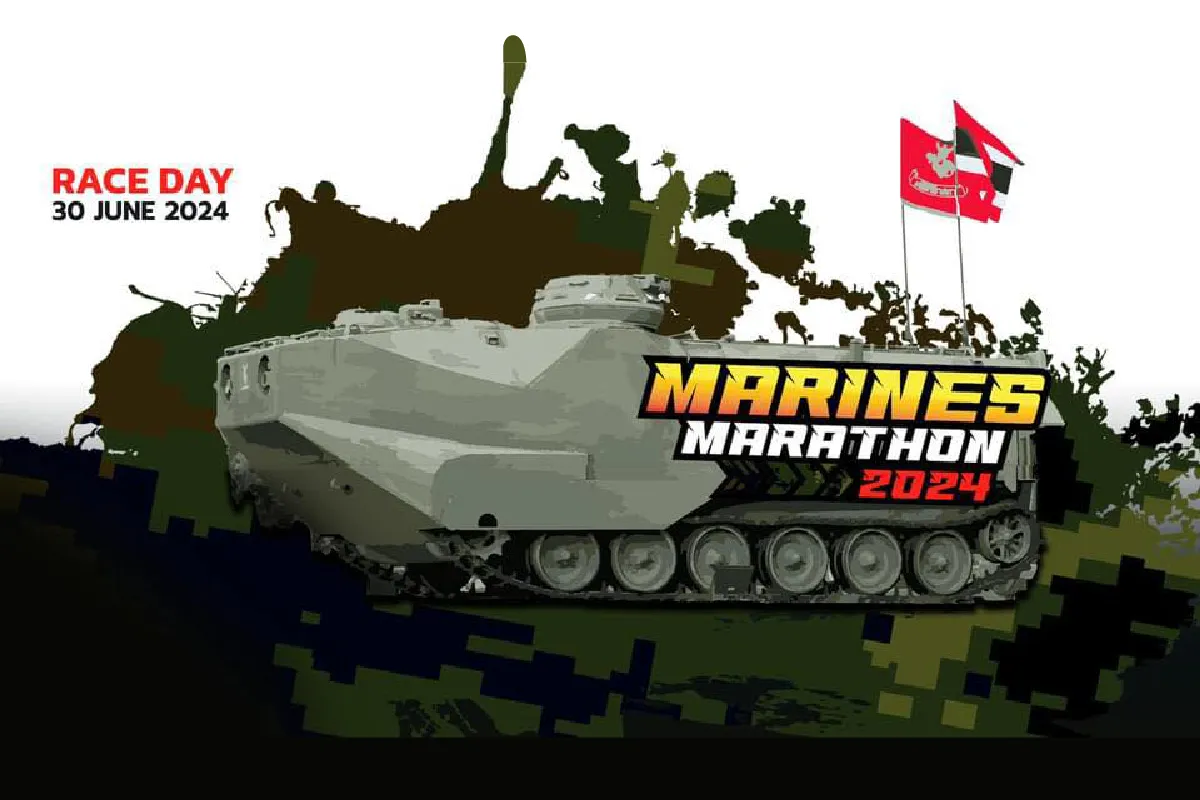 Marines Marathon 2024's banner