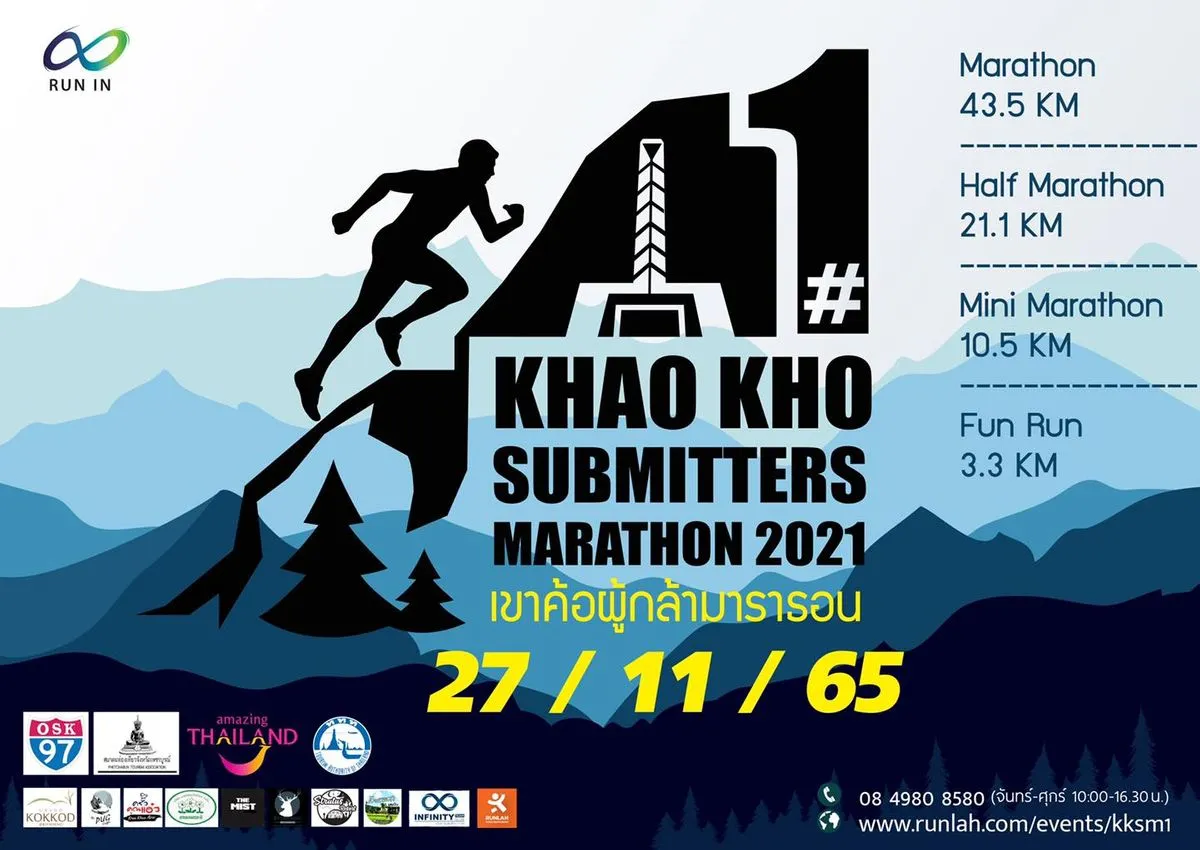 “KHAO KHO SUBMITTERS MARATHON” #1's banner