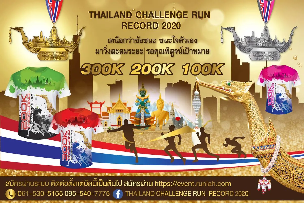 THAILAND CHALLENGE RUN RECORD 2020's banner