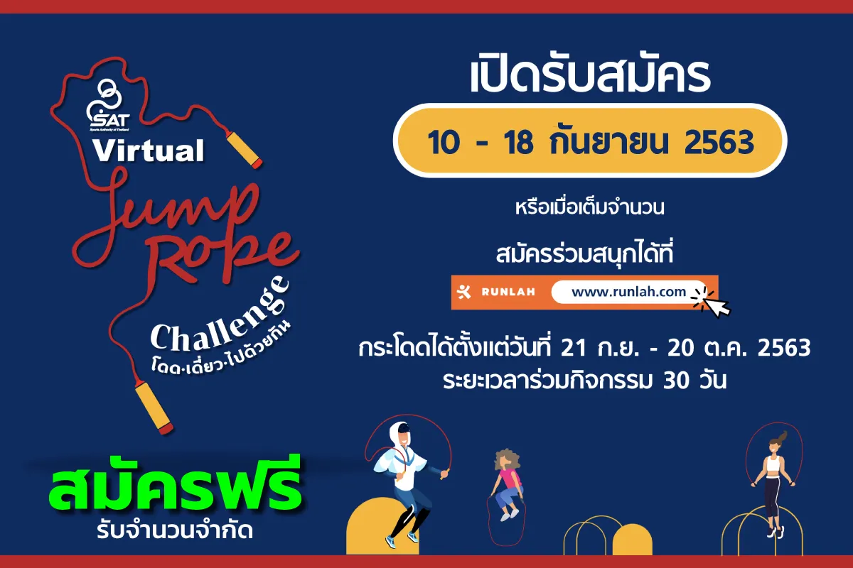 Virtual Jump Rope Challenge's banner