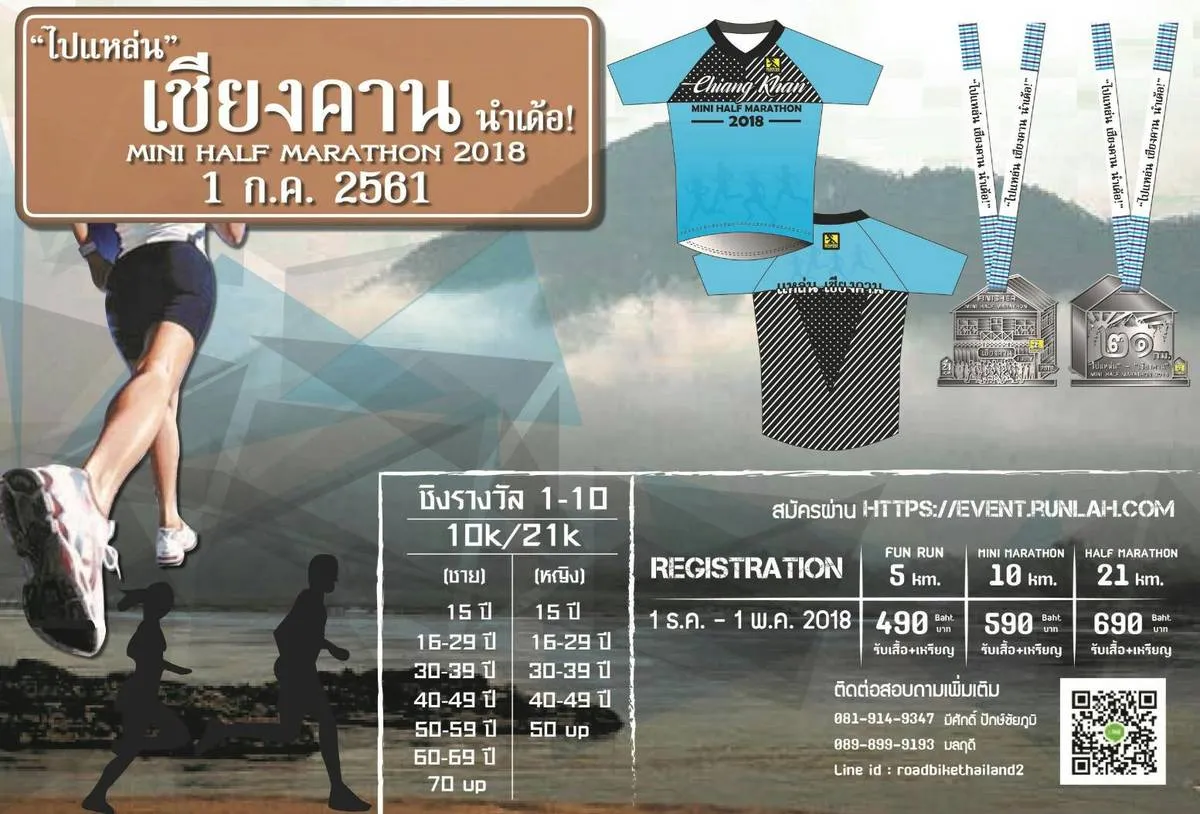 ไปแหล่น เชียงคาน Mini Marathon 2018's banner