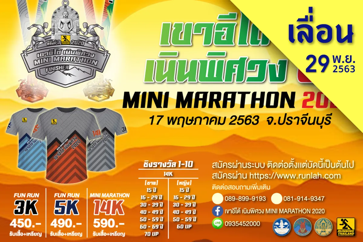 Phichit Noen Phitsawong Khao Ito Mini Marathon 2020's banner